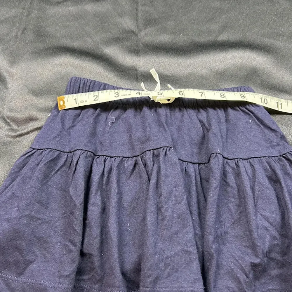 OshKosh‎ B’gosh Girls Skirt 4T Navy Blue Faux Tie NWT